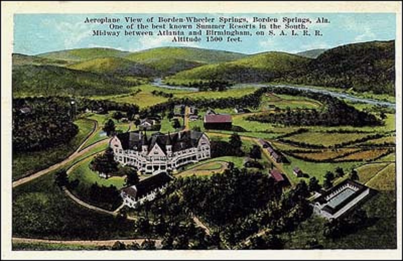PATRON + Borden Springs Resort was the grand lady and one of the finest spas in Alabama during the 1900s