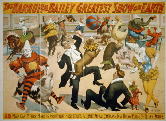 PATRON – September 3, 1909 – Barnum & Bailey Circus, Decatur, North Pole & Prohibition