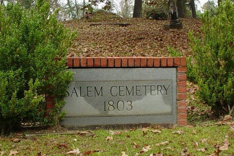 Salem cemetery Est. 1803
