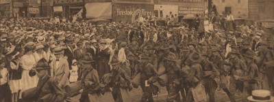 Alabama sent many volunteer soldiers in search of Pancho Villa after he attacked a town in New Mexico in 1916 [photographs]