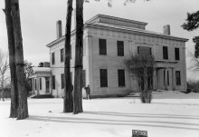 Film with 1930s photographs of plantation house in Colbert County, Alabama