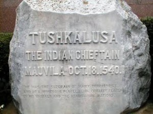 Monument Chief Tuscaloosa