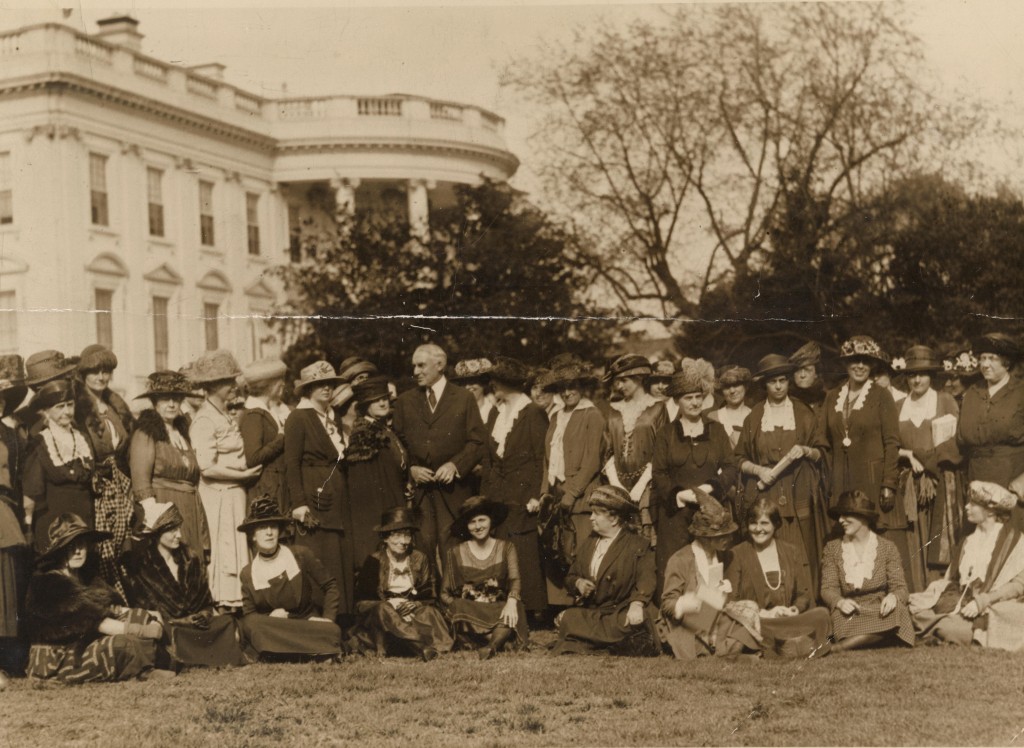 Women ask for rights (Library of Congress)