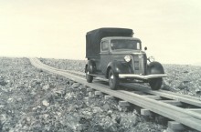 PATRON + Imagine traveling on plank roads like this between cities in Alabama