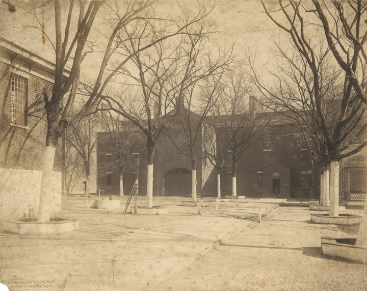 Large brick building that was used to house both male and female convicts in Elmore County, Alabama until it became exclusively female in 1922 (Alabama Department of Archives and History)