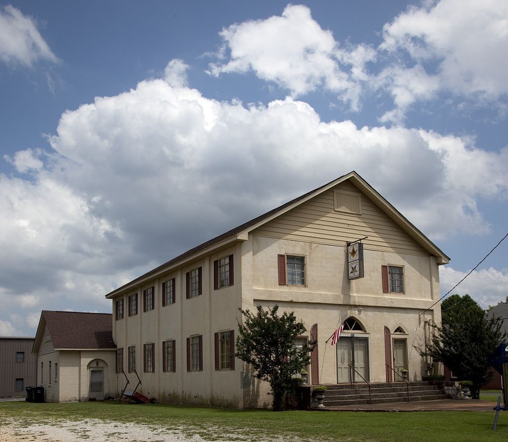 Masonic building in Sheffield, Alabama (Carol Highsmith Library of Congress)