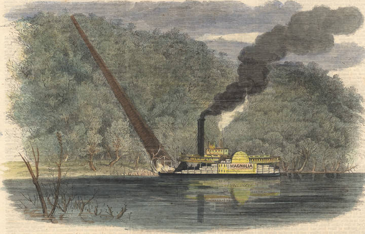PATRON + Citizens of Alabama were excited and afraid of the first steamboats