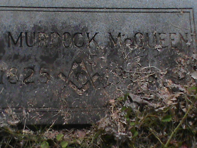 Murdoch-McQueen tombstone