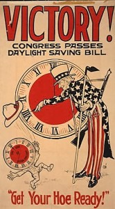 Daylight savings bill poster