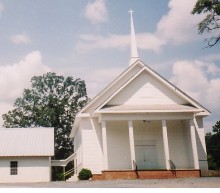 PATRON + Coosa County Baptists had a major split because of differing beliefs in early Alabama