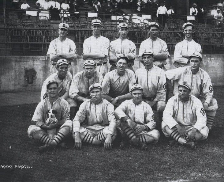 Birmingham Barons Baseball team 1917 (by Oscar Hunt Birmingham Public Library)