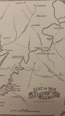 Down the Alabama River in 1814 – Day Seven on August 17, 1814