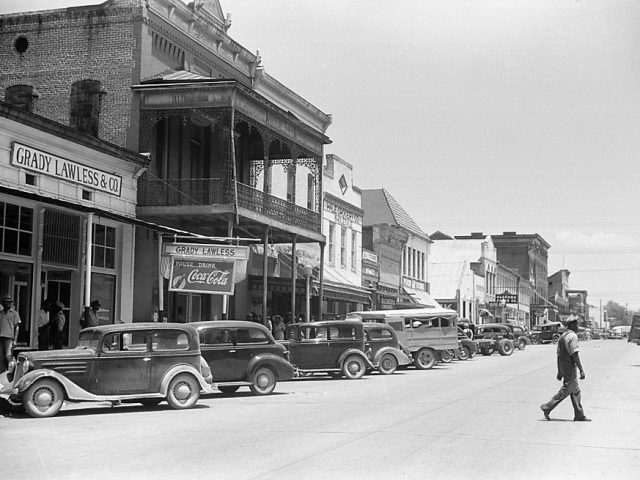 PATRON + They rode him on a rail down the main street of Greensboro, Alabama because he . . .