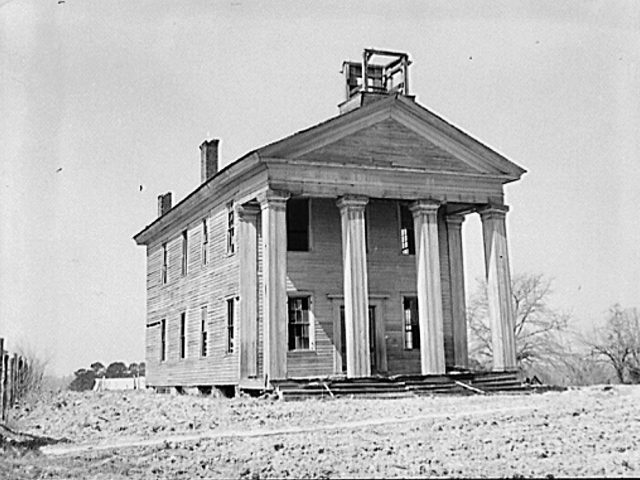 PATRON – Photograph of the first school building & more history of Pike County, Alabama