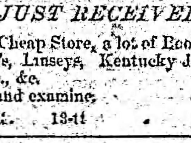 PATRON – On October 5, 1853, Autaugaville newspaper suggests the names of new town officers