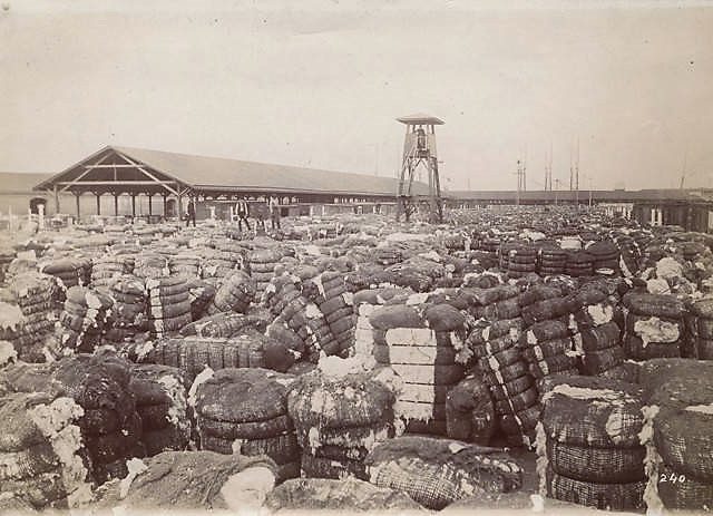 Anniston, Calhoun County, Alabama shipped cotton goods to China