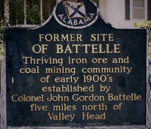 PATRON + Battelle, now a ghost town in Alabama, had a furnace that was moved to India in 1917