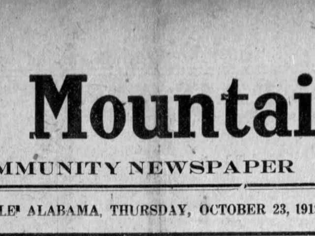 PATRON – Is your Albertville, Alabama ancestor mentioned in this newspaper from October 23, 1919