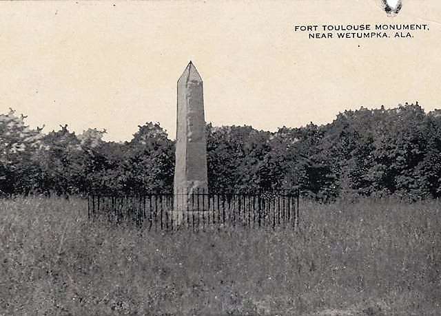 Montgomery, Alabama was originally the site of Fort Jackson Town