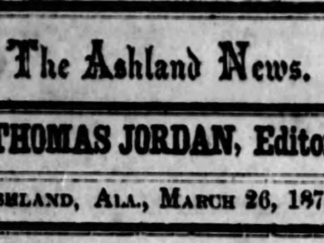 PATRON – April 5, 1878 — School, Sheriff’s sale and tragic accident in the news in Ashville, Alabama