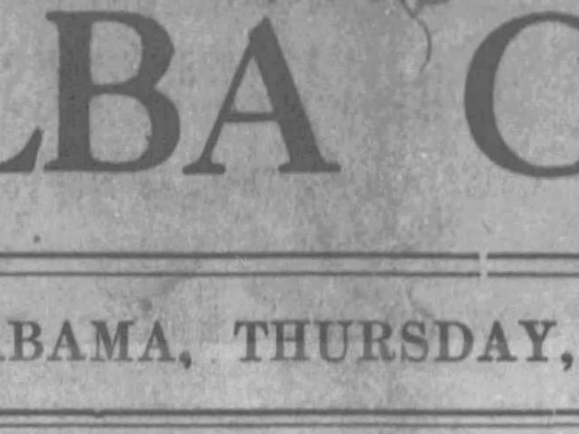 PATRON – Patriotism saved a man from jail sentence May 23, 1901 in Elba, Alabama