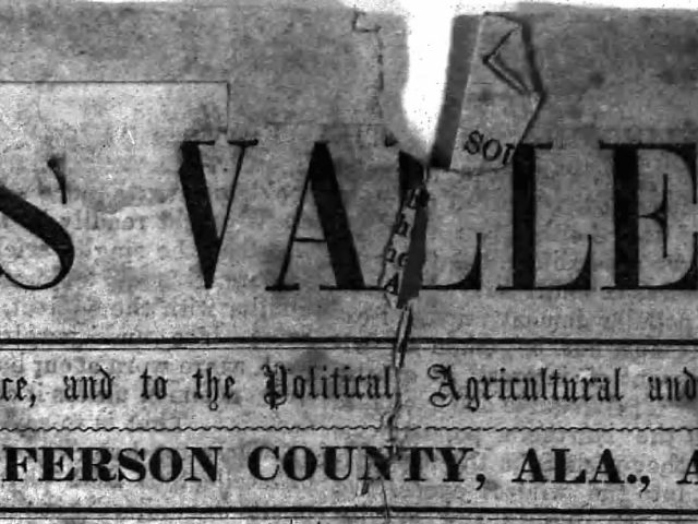 PATRON – Personal and local news from around Jones Valley and Elyton April 1, 1854