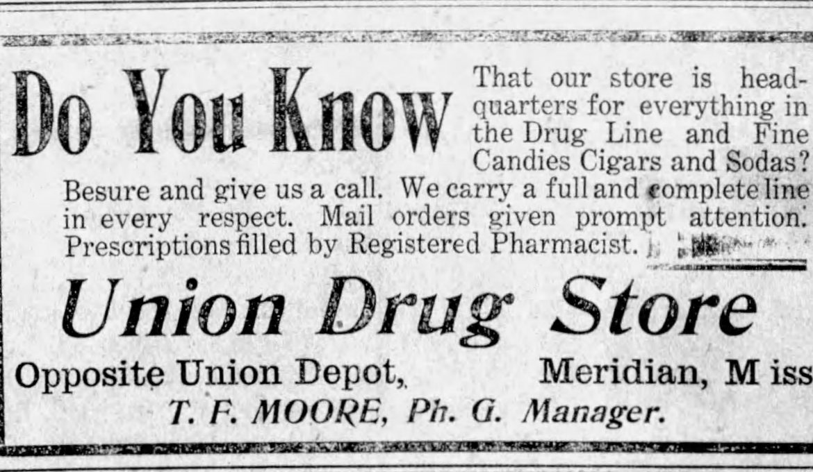 PATRON – Sick list, Mule falling on man, and a murder on April 11, 1907, at Epes, Alabama