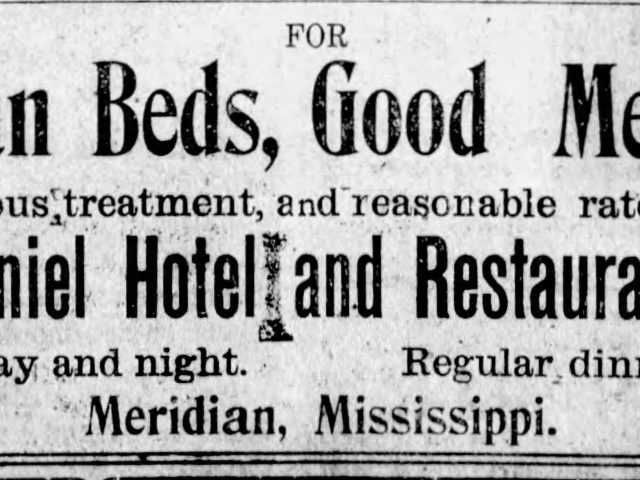 PATRON – House, plantation and hogs for sale, plus personals from Sumterville, Ala. April 11, 1907