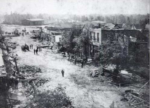 PATRON + Albertville, Alabama was hit by a tornado on April 24, 1908, and ironically April 24, 2010