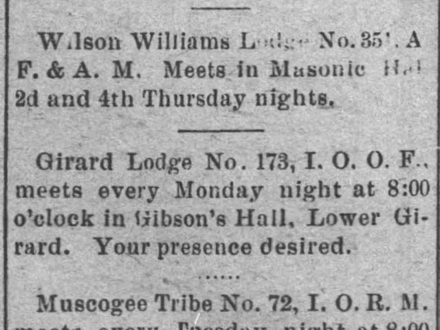 PATRON – Open Gates, a broken arm and news from Glennville, Alabama in 1909