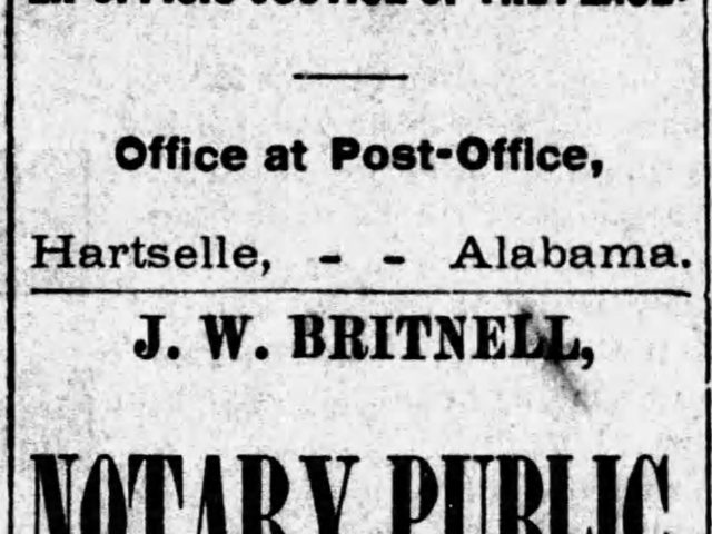 PATRON – “Alabama News of three female notary publics, 8th in class at West Point, and death of Greenville mayor 1887