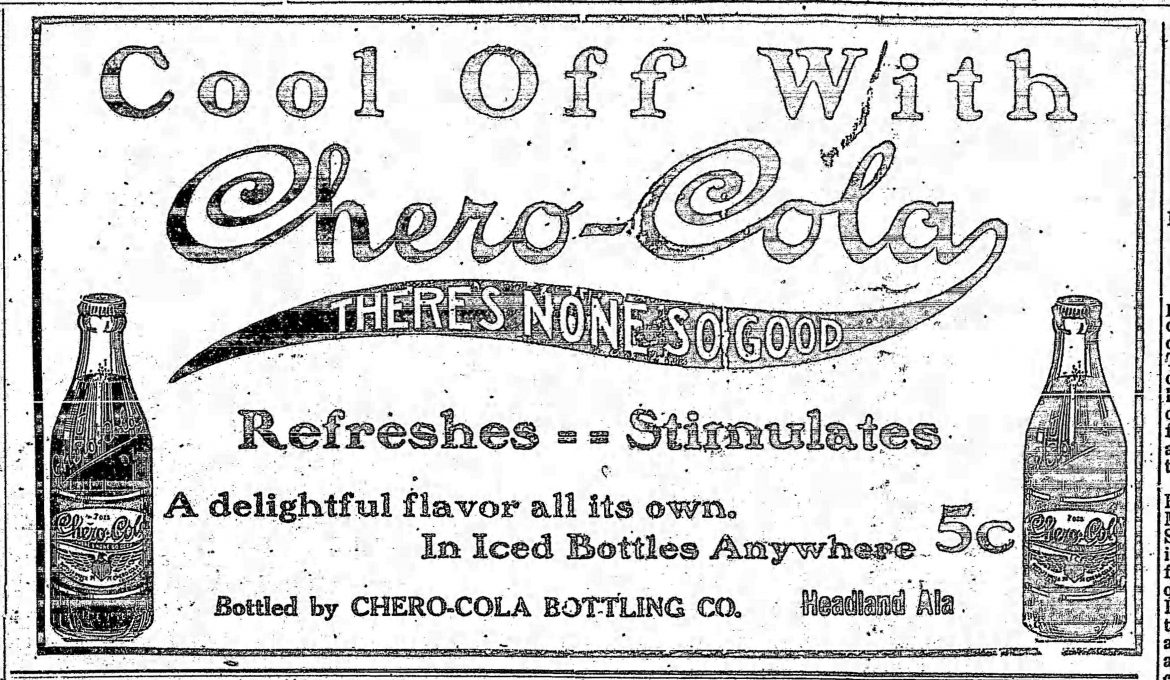 PATRON – Local names & politics in news in Headland, Alabama June 11, 1914