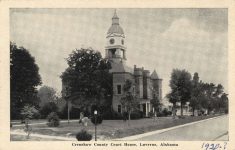 PATRON + Luverne, the county seat of Crenshaw County, Alabama was once part of the Cody plantation