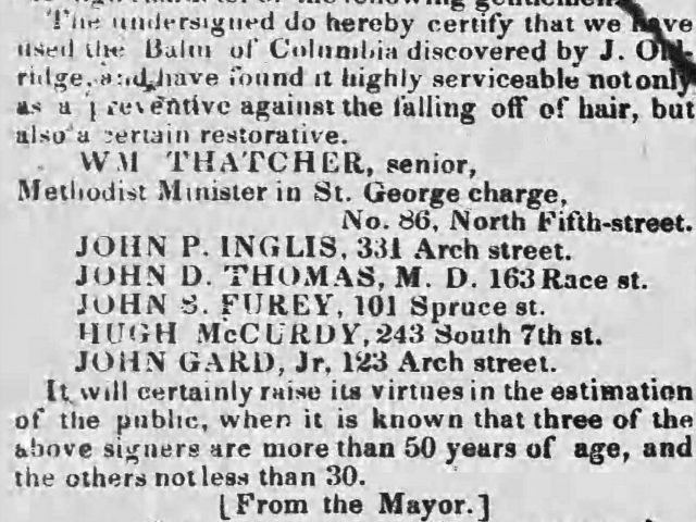 PATRON – Legal notices for Squire, Talcott, Worsham, Toulmin, Deas and others from 1840 Mobile, Alabama