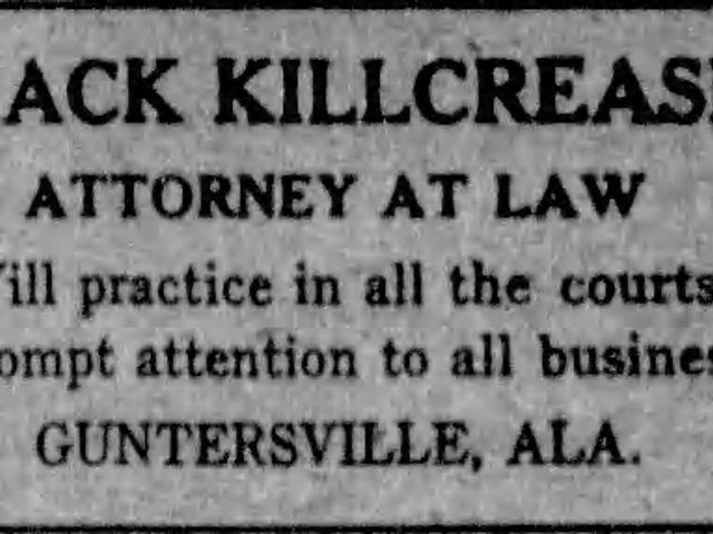 PATRON – Kellett-Gilbreath nuptials and reopening of Agricultural and City schools were in the local news in Albertville, Alabama in January 1903.