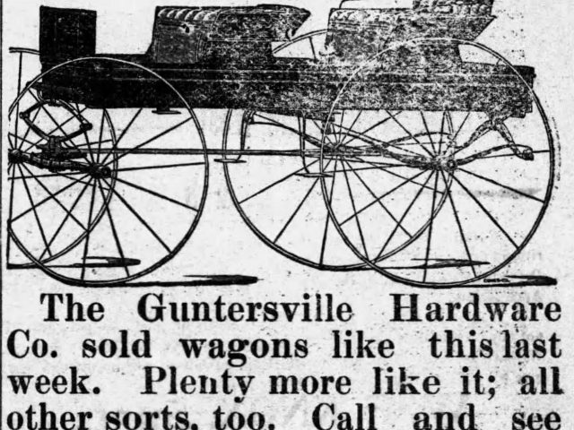 PATRON – Cottonville, New Hope, and High Point, Alabama – many citizens in local news Jan. 1903
