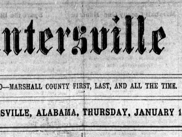 PATRON – Frozen mink captured, 61 applied for Teacher’s exam and visitors in Guntersville local news 1903